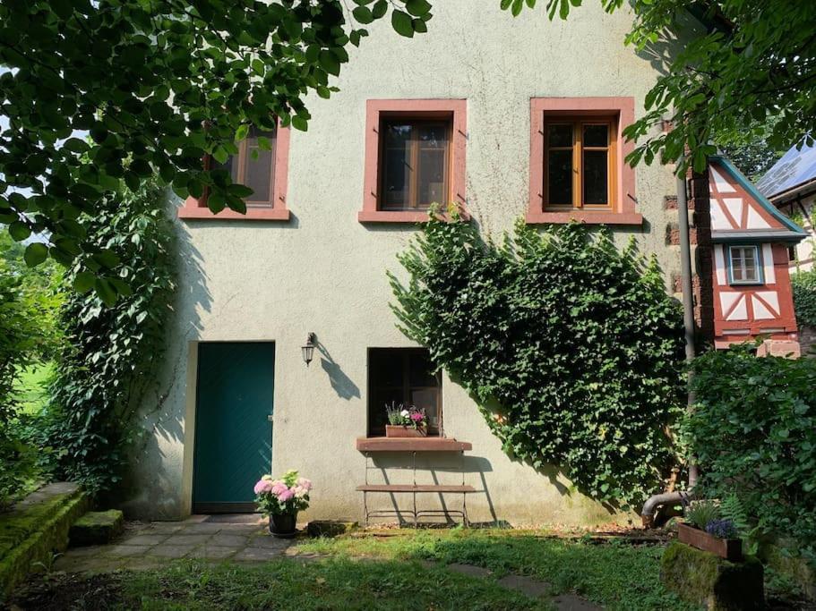Ferienwohnung In Historischer Muehle Buchen  Buitenkant foto